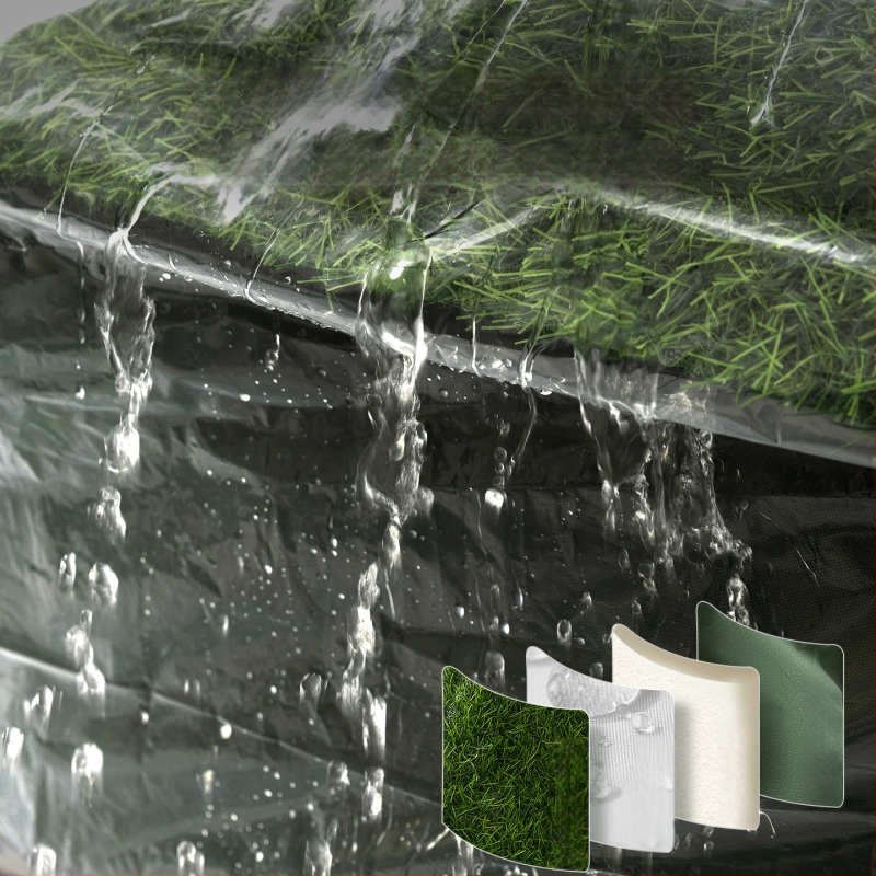 Котешка къщичка за открито – затворена, защита срещу дъжд и сняг, зимно топла, лесна за разглобяване и почистване