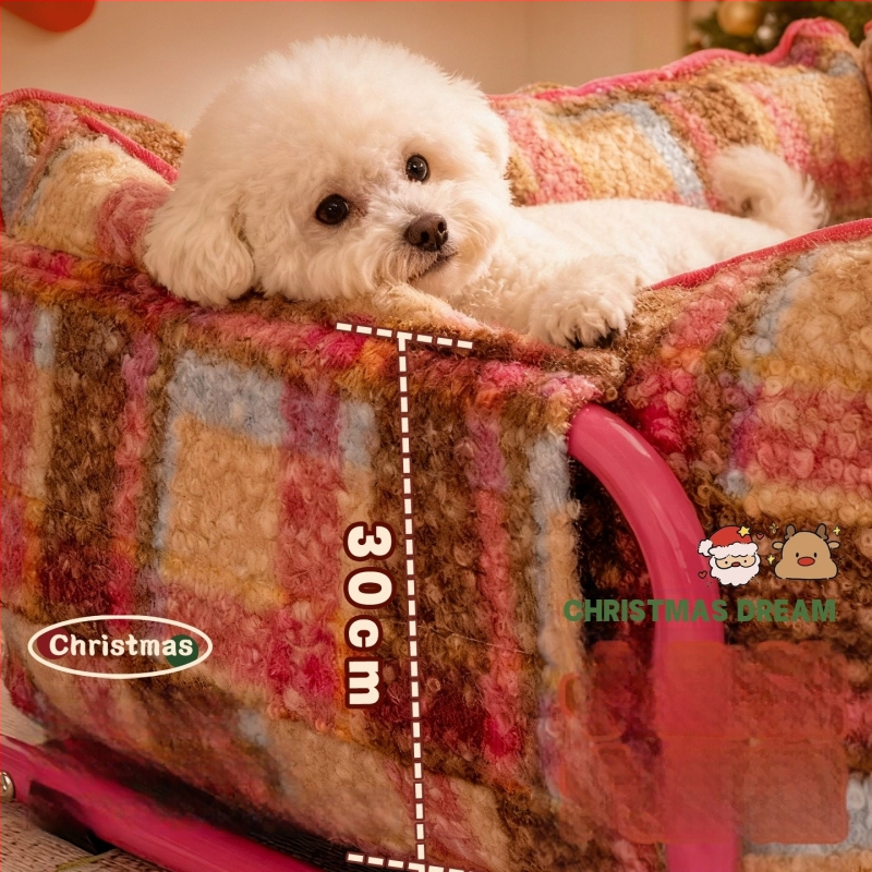 Гнездо за домашни любимци за кучета — Материал: PP памук + метална тръба; Категория: гнездо за домашни любимци; Подходящо за: кучета; Почистване: мие се; Монтаж: лесен