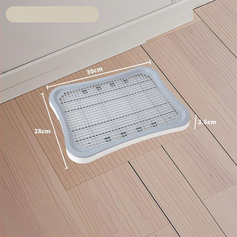 Toaletă pentru câini - ușor de curățat, din plastic, anti-pășire, anti-stropire a urinei