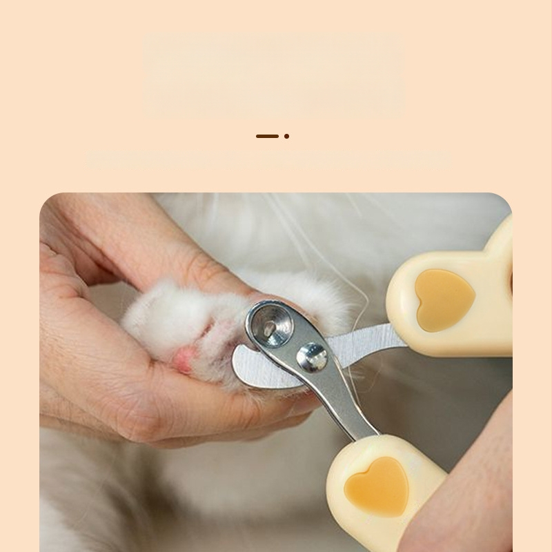 Ψαλίδια νυχιών γάτας για αρχάριους – Αντι-γρατσουνίσματα, κατάλληλα για γατάκια, Σχεδίαση με κυκλικό άνοιγμα