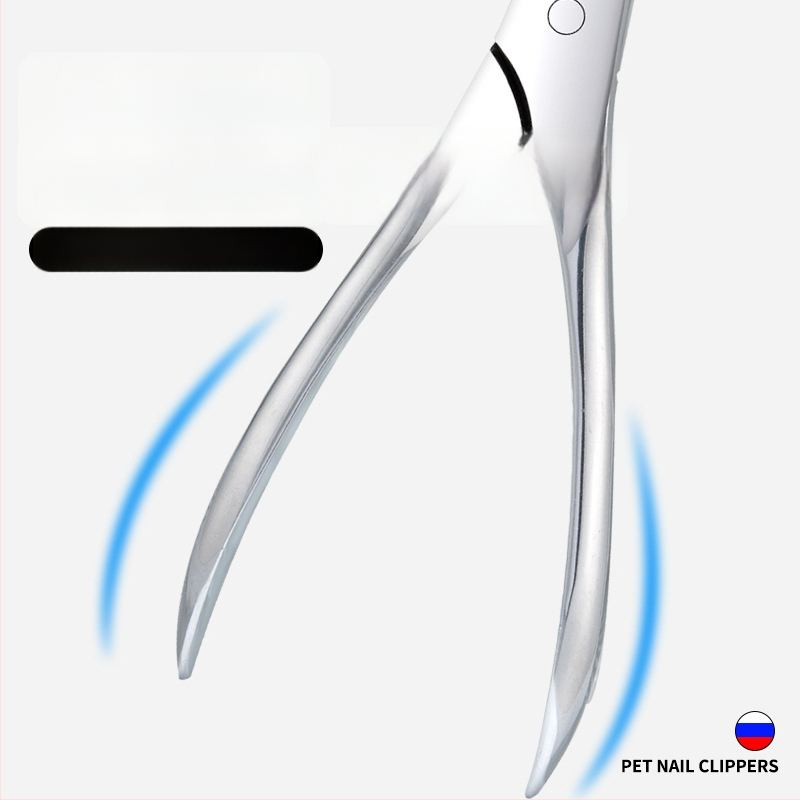Κλιπ νυχιών κατοικίδιων από ατσάλι ολικής κατασκευής – ενσωματωμένος σχεδιασμός, μεγάλο άνοιγμα, υψηλή σκληρότητα για σκύλους και γάτες