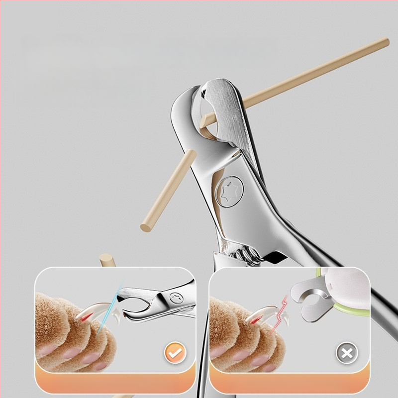 Clește pentru unghii de animale de companie – oțel inoxidabil, construcție dintr-o singură piesă, Xianglong kit portabil pentru casă, origine Guangdong