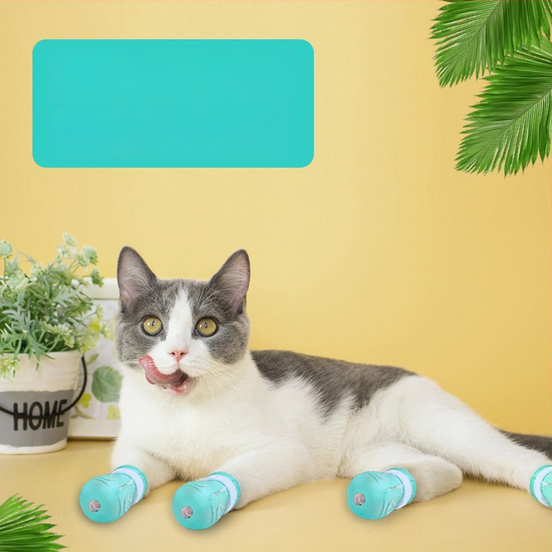 Protecție pentru capul pisicii pentru baie, tăierea unghiilor și injecții – anti-zgâriere, anti- mușcare, anti-lipire • cutie cu 210 bucăți • pentru pisici