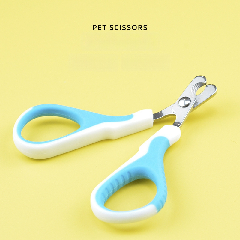 Katės nagų žirklės su neslystančia rankena, 45° kampinis dizainas ir nagų valymas