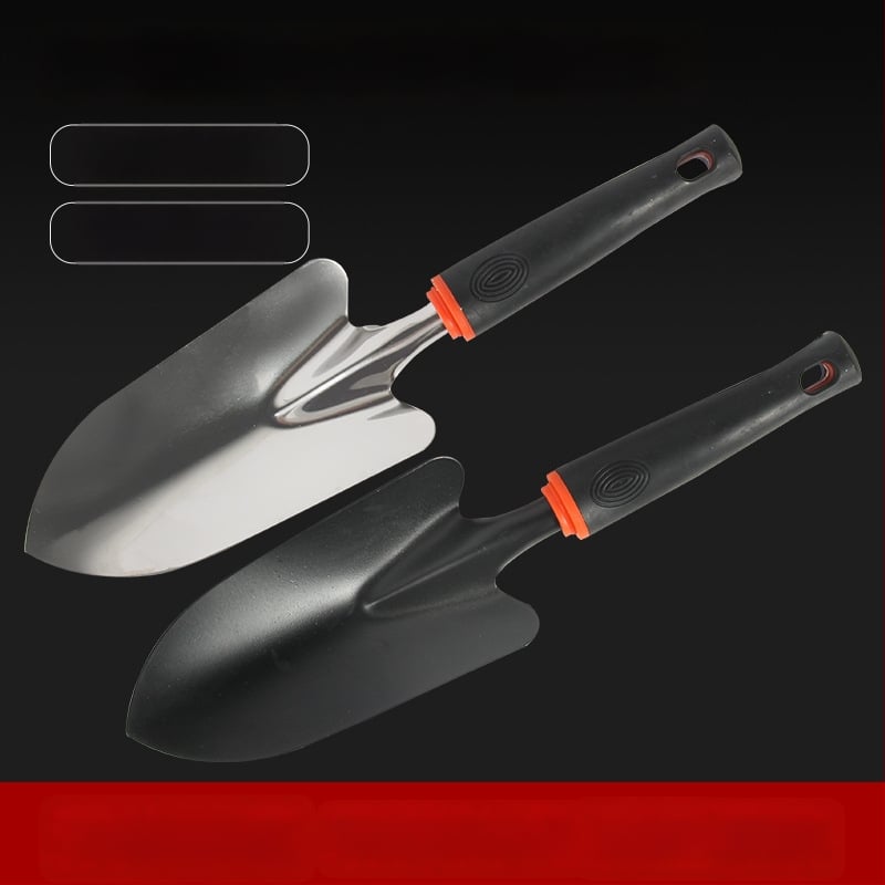 Неръждаема стомана градинска лопатка за външна употреба — копане и плевене