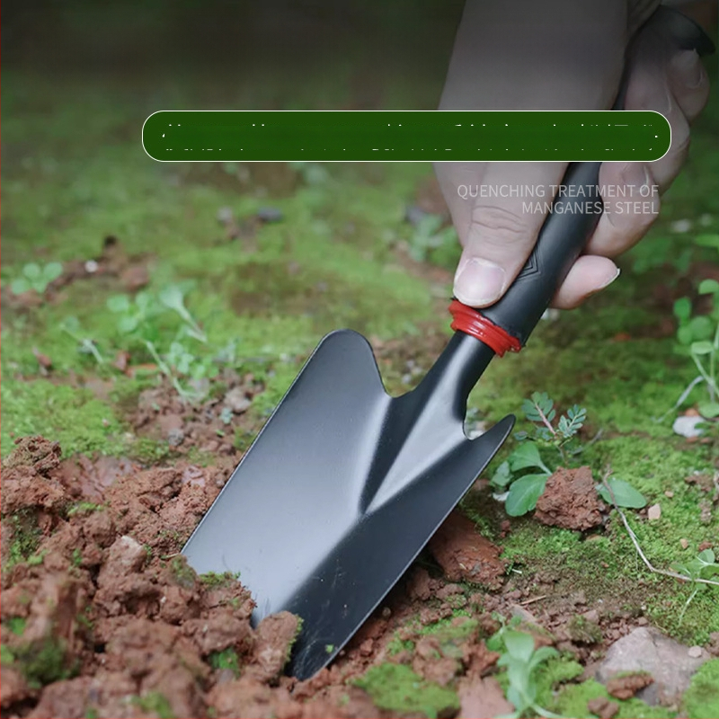Неръждаема стомана градинска лопатка за външна употреба — копане и плевене