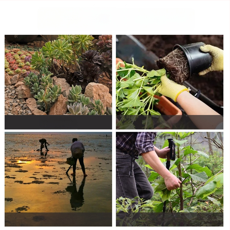 Неръждаема стомана градинска лопатка за външна употреба — копане и плевене