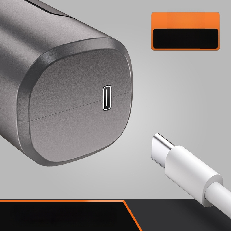 Електрически ножици за подстригване, безчетков мотор, вградена литиева батерия, зареждане Type-C, за плодови дървета и дебели клони