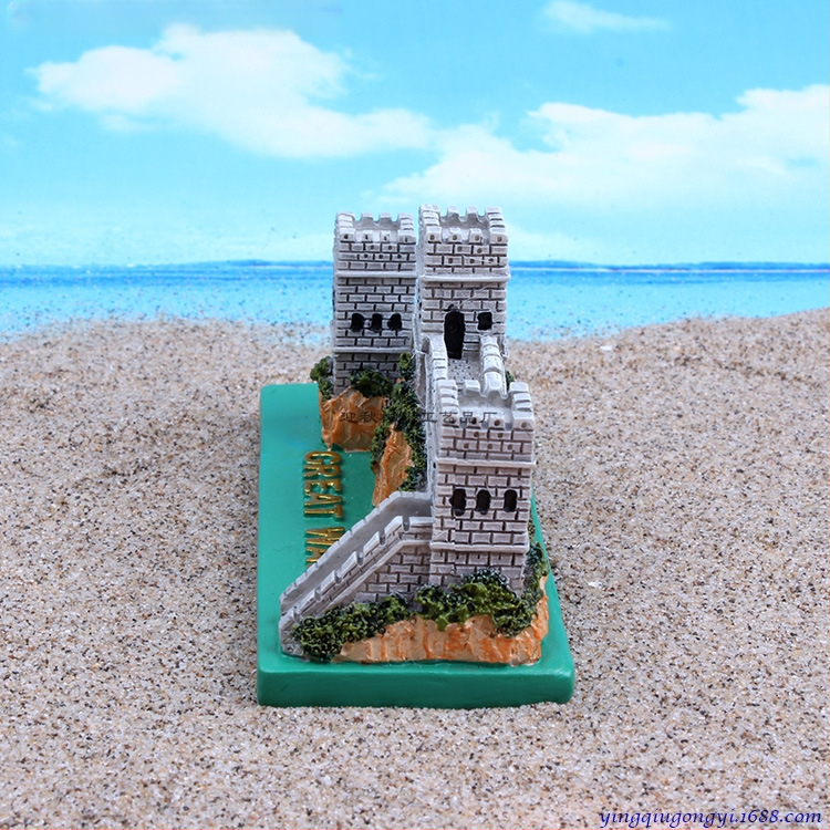 Joc cu nisip pe masă – Marele Zid Chinezesc, stil Chinezesc, din rășină, vopsit, personalizabil cu logo