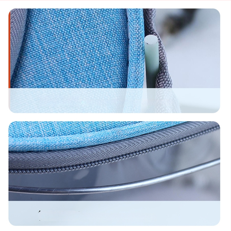 Állat számára való hátizsák űrkapszula dizájnnal, poliészter, kapacitás 15, kétoldali vállpánt