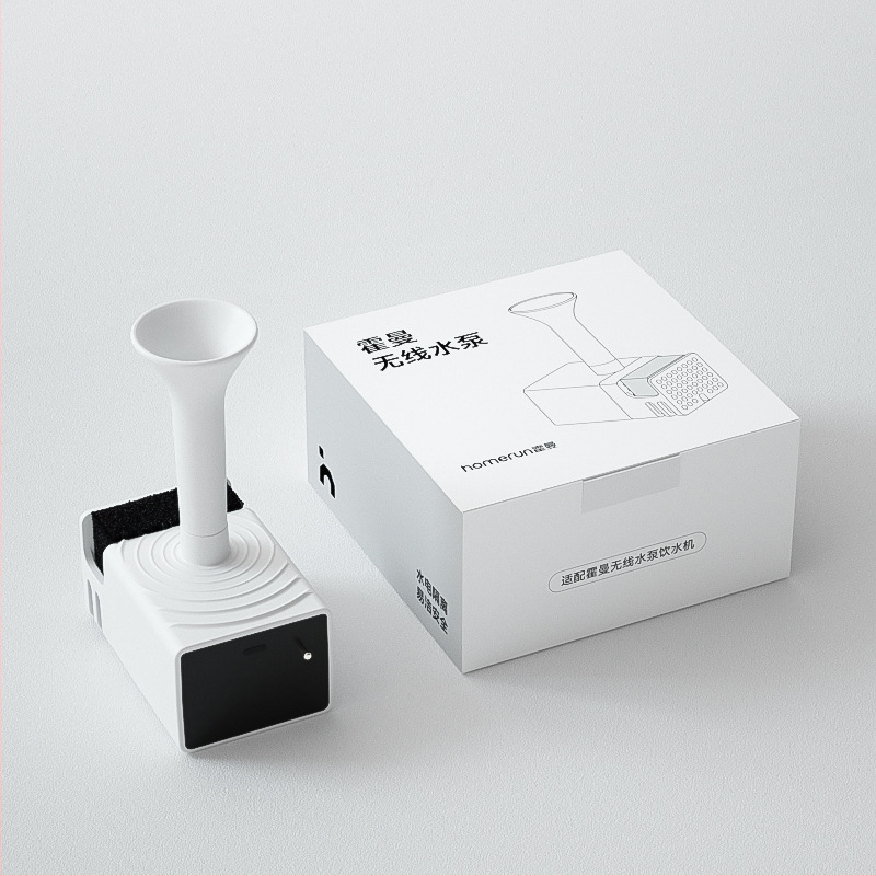 Pompă de apă wireless Hörmann pentru dozatorul inteligent de apă pentru animale de companie, a treia generație — izolare apă-electricitate, ușor de curățat, cod produs 9019900346