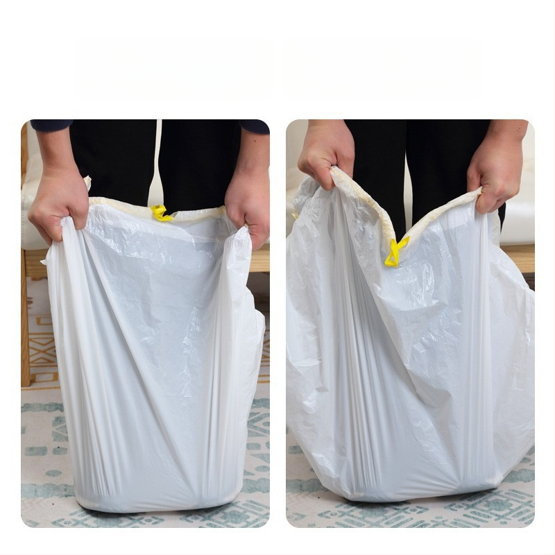 Чанта за котешка тоалетна за отпадъци, дебел HDPE, с връзка, еднократна, 50 бр