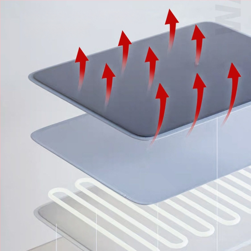 Padă electrică de încălzire pentru câini, pluș, nu se spală