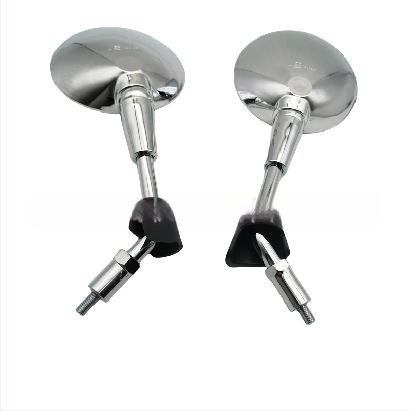 Jinbo Despa кръгло задно огледало за Vespa LXV/Sprint 150 и GTS 300 — пластмасов корпус, монтаж с винтове M8