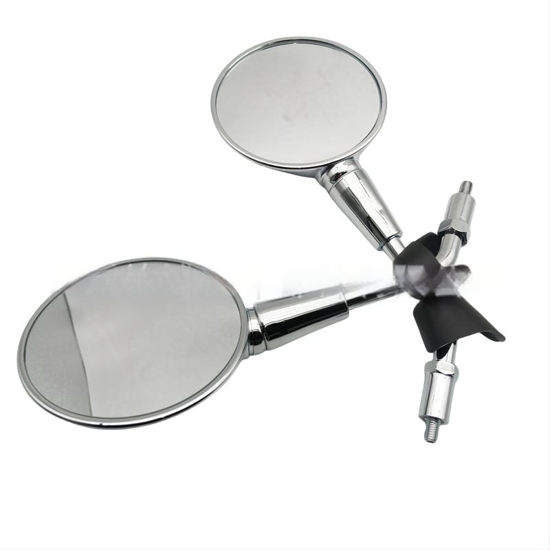 Jinbo Despa кръгло задно огледало за Vespa LXV/Sprint 150 и GTS 300 — пластмасов корпус, монтаж с винтове M8