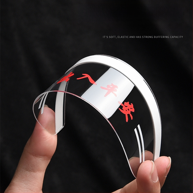 Tagasisõidupeegli vihmakaite – PVC, kleepuv paigaldus, universaalne ühilduvus, automaatkäigukastile, 2 tk