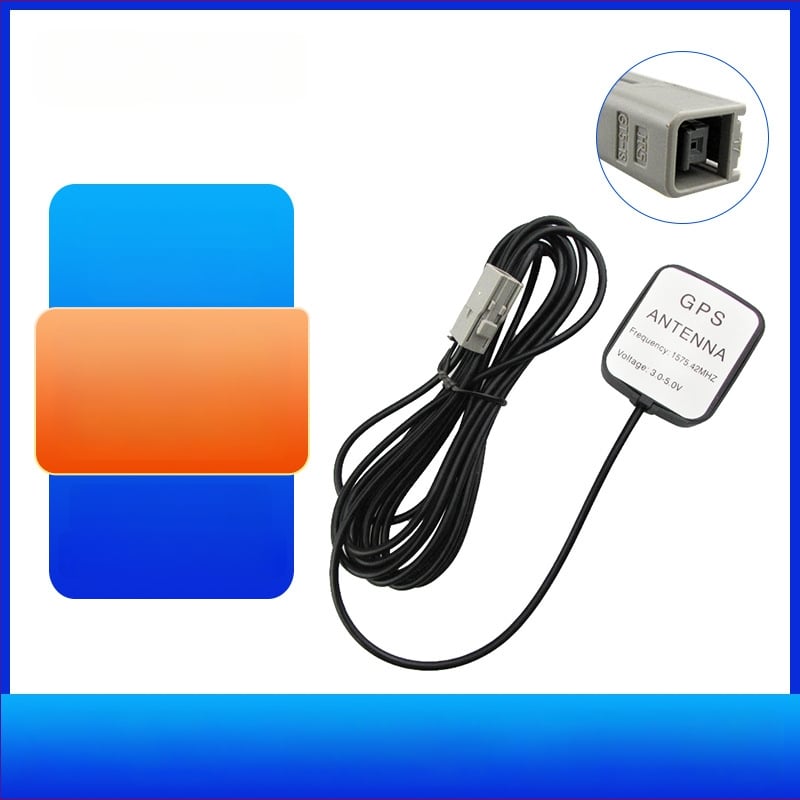 Autóba való GPS antenna JXT-GT5, 28 dB nyereség, 1575.42 MHz frekvencia, 50 Ω impedancia, üzemeltetési feszültség 3-5 V