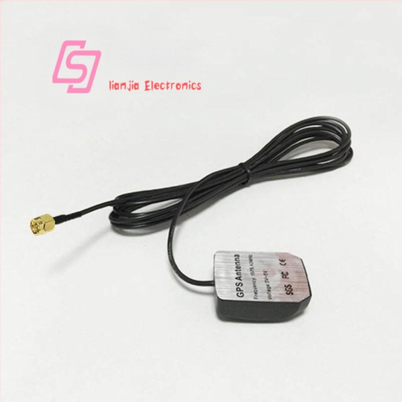 Autóba szánt GPS antenna SMA férfi csatlakozóval, 1575.42 MHz GPS L1, 50 Ω, SWR ≤ 1,5