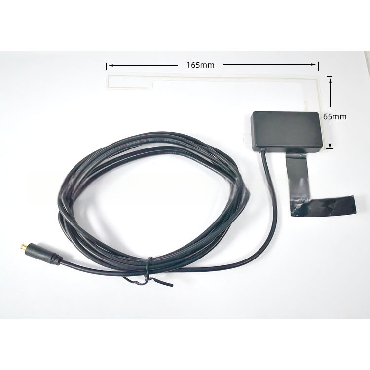 Autó DAB/FM/AM digitális rádióantenna — Frekvenciasáv: 174–240 / 1452–1492 MHz; Nyereség: 15 dB ±3 dB; L‑Band nyereség: 18 dB ±3 dB; Kimeneti impedancia: 50 Ω; SWR ≤ 2