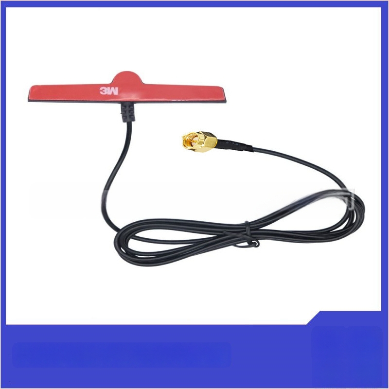 T-típusú patch antenna 4G/GSM/GPRS-hez, autóhoz, IoT-hoz és repülőgéphez — 700–2700 MHz, 50 Ω, 6 dBi nyereség, VSWR ≤ 1.5, működési feszültség 50 V