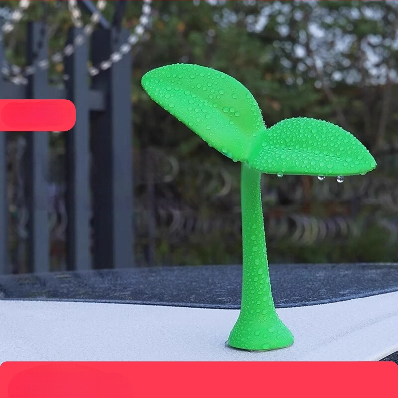 Ornament pentru plafonul mașinii - decor 3D din plastic, cu efect de iluminare, în stil desen animat