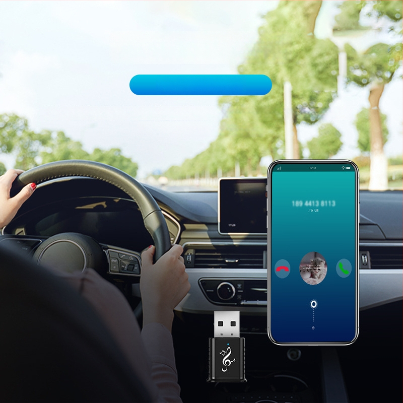 Δέκτης Bluetooth αυτοκινήτου MSD169 USB/AUX – Plug-and-Play, Bluetooth 5.0, 3,5 mm AUX, Διπλή έξοδος, Hands-Free κλήσεις