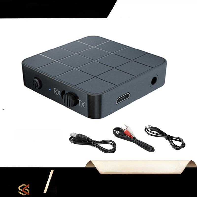 Kn321 Bluetooth 5.0 USB 2-in-1 Μετατροπέας/Δέκτης, 3.5 mm, Plug-and-Play, Χωρίς Εξωτερική Τροφοδοσία, Εμβέλεια 10 μέτρα