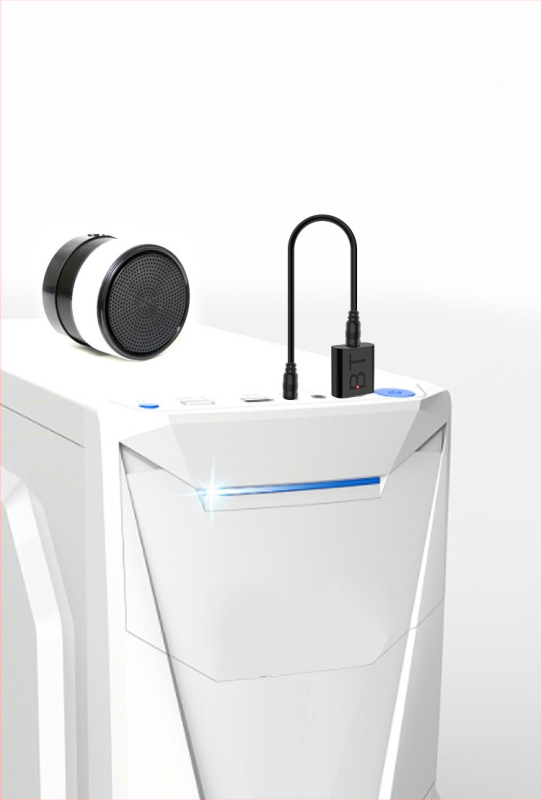 USB Bluetooth 5.0 δέκτης-εκπομπευτής ήχου 2-σε-1 | Διασύνδεση USB/3.5mm, Plug-and-Play, Εξωτερική παροχή ρεύματος, Εμβέλεια έως 10 μ