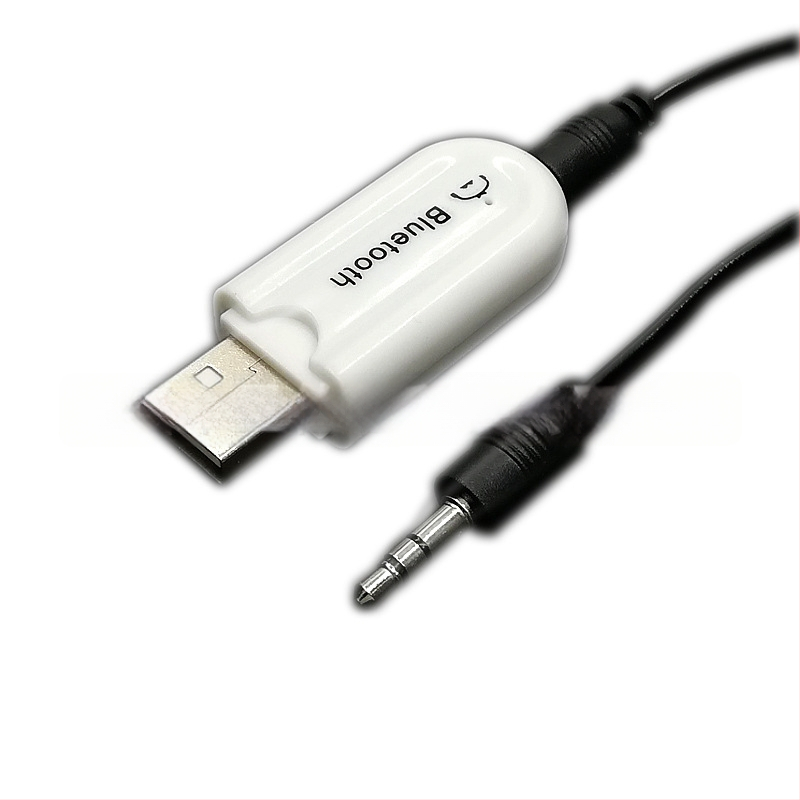 Δέκτης Bluetooth ήχου αυτοκινήτου με USB/3.5 AUX, Plug-and-Play, Bluetooth 4.0, χωρίς εξωτερική παροχή, εμβέλεια έως 5 m