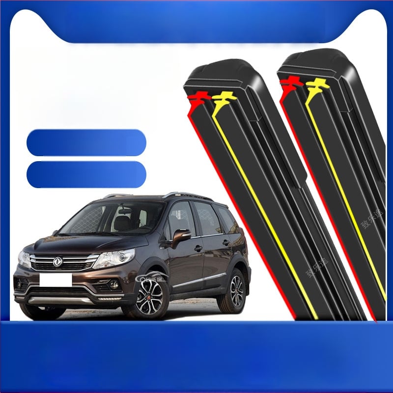 Boneless Wiper Dongfeng Jingyi X3 SUV-hoz, 2016-os modell – To Le Tu, kettős rétegű gumicsík