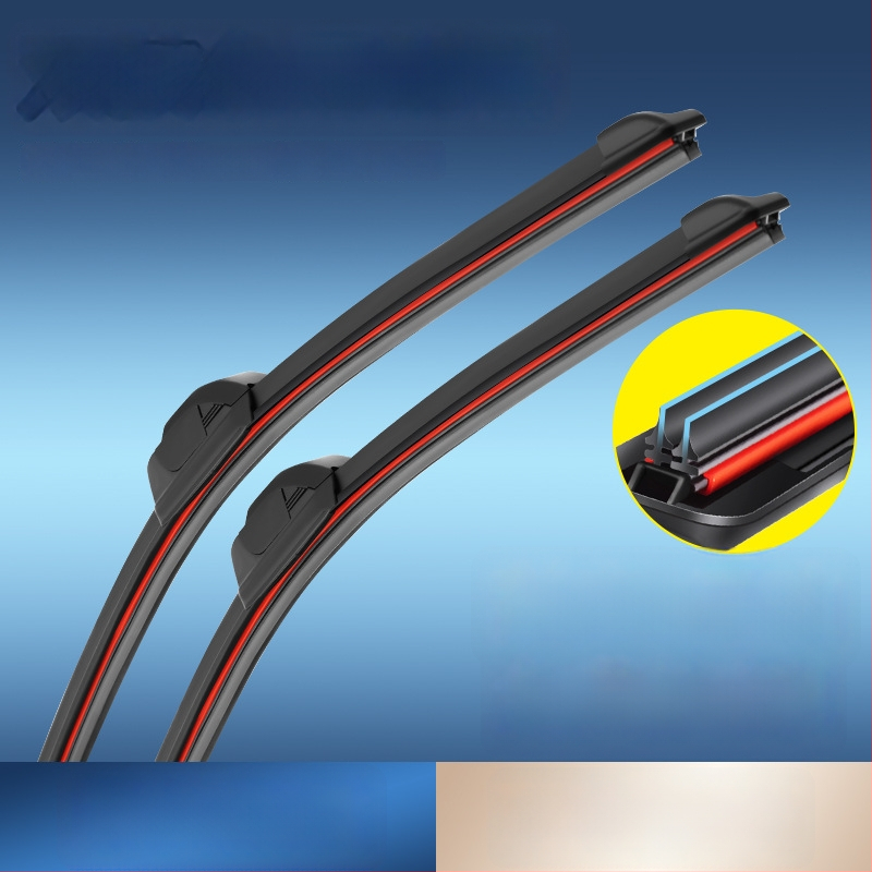 Boneless Wiper Dongfeng Jingyi X3 SUV-hoz, 2016-os modell – To Le Tu, kettős rétegű gumicsík