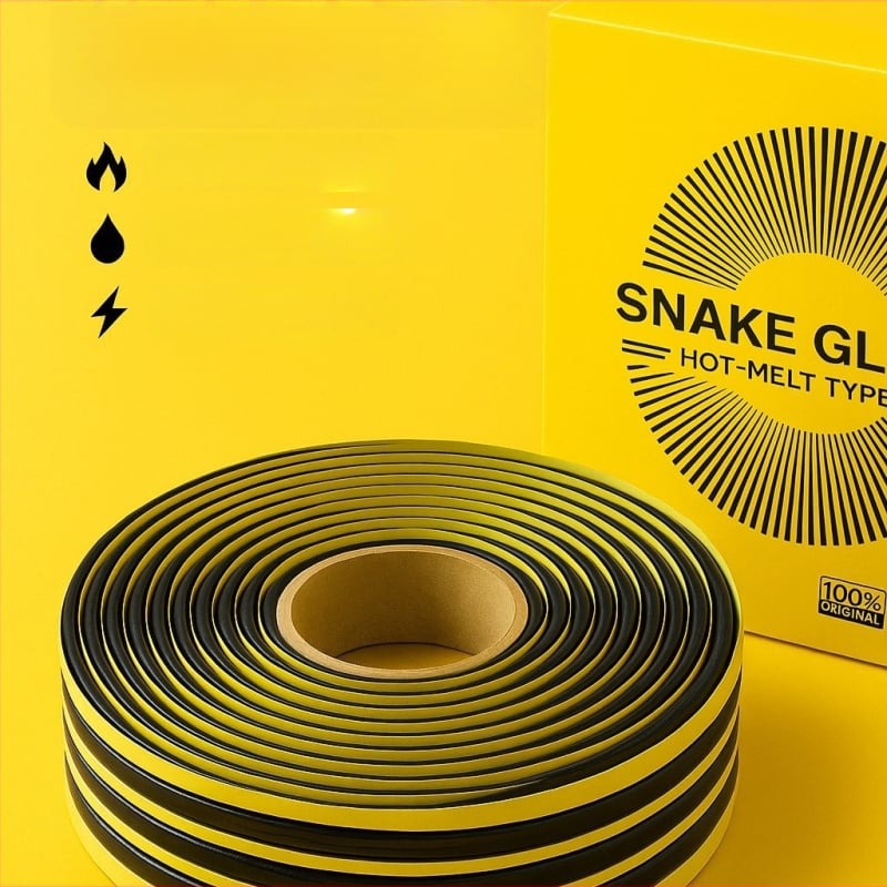 Bandă de etanșare auto cu adeziv din butil topit, model YK 01, potrivire universală, marcă Yokohama no.1