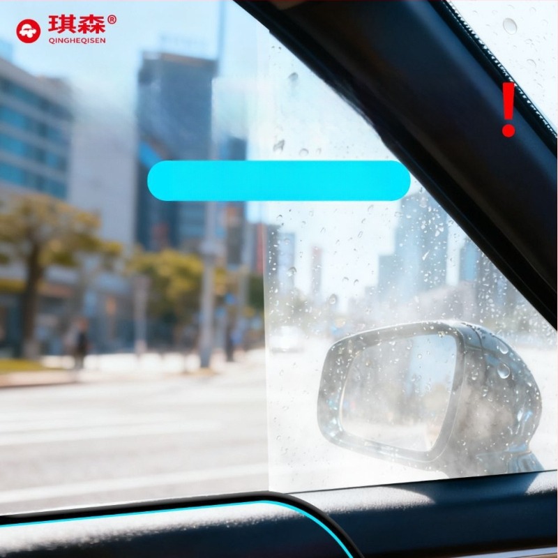 Șir etanș din cauciuc pentru spațiul dintre geamul mașinii, model Cxgex-12, grosime 6 mm, material burete