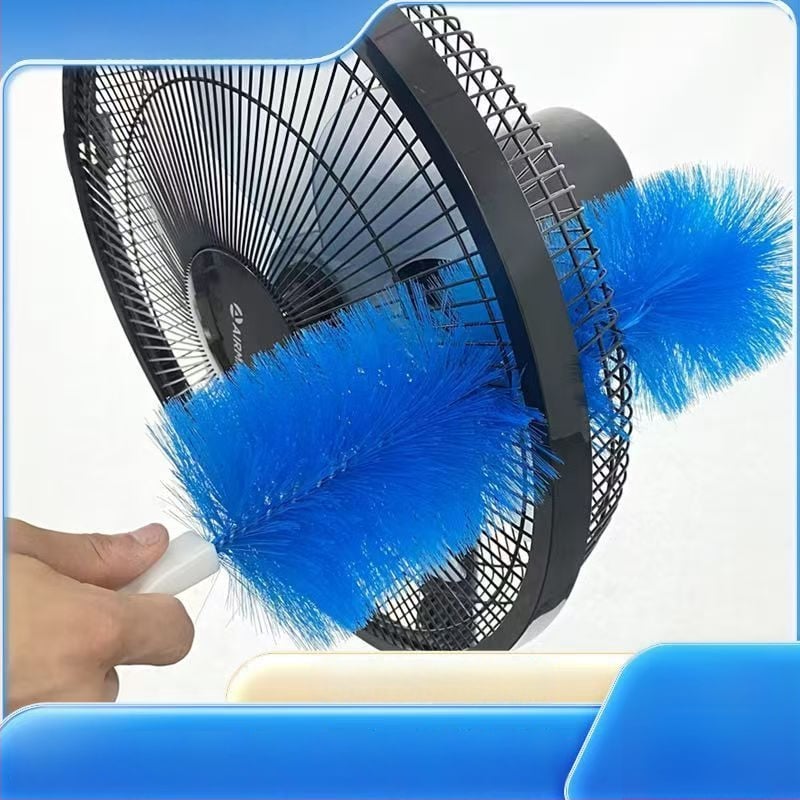 Четка за прах с гъвкава дръжка — пластмасова конструкция, многофункционална за почистване на фуги и прах