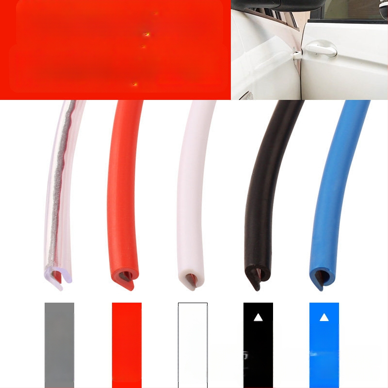 Autó ajtóvédő ütközéscsík - PVC anyag, testre szabható, általános modellekhez megfelelő