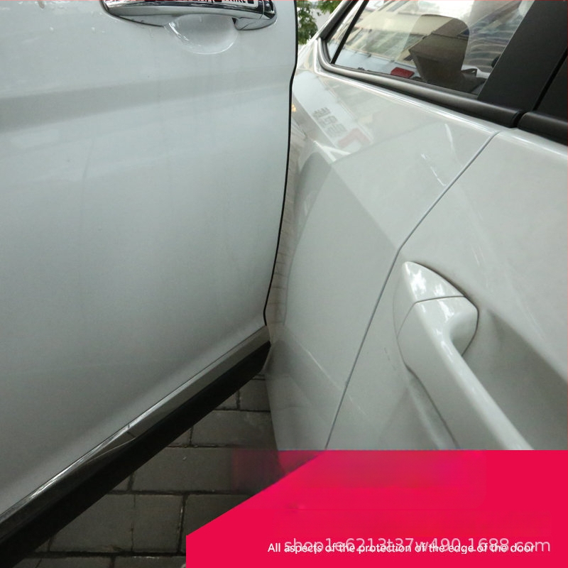 Autó ajtóvédő ütközéscsík - PVC anyag, testre szabható, általános modellekhez megfelelő