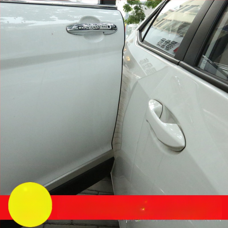 Autó ajtóvédő ütközéscsík - PVC anyag, testre szabható, általános modellekhez megfelelő