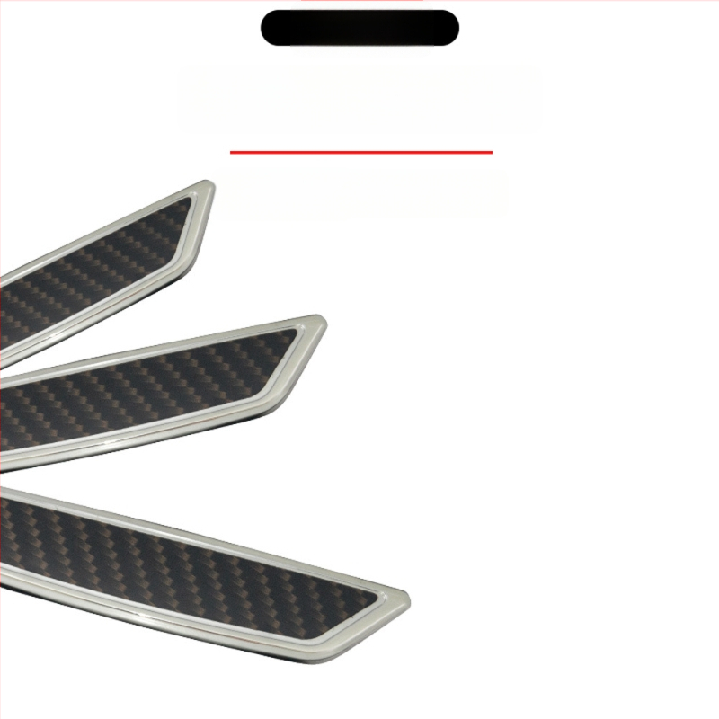 AC-724 ABS ütközésgátló ajtócsík, univerzális illeszkedés, vastagított kialakítás, védő párna, testreszabás elérhető