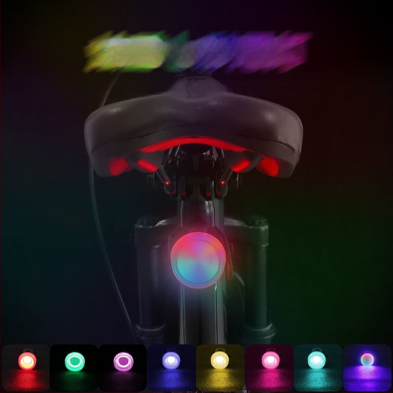 Dviračio stabdžių galinis žibintas su išmaniu vibracijos jutikliu, skirtas naktiniam važiavimui, didelis ryškumas, atsparus vandeniui, ilgas baterijos veikimo laikas