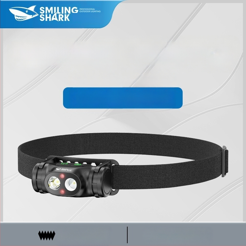 Многофункционална взривоустойчива челна лампа с жестов сензор, LED осветление, ABS корпус, батерия 800–5000 мАч, зареждане, обхват 100–200 м