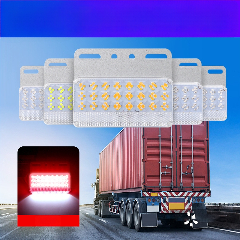 24V LED bočna svjetla za kamion, vodootporna, visoke svjetline, kompatibilna sa signalizacijom skretanja, kabelski snop