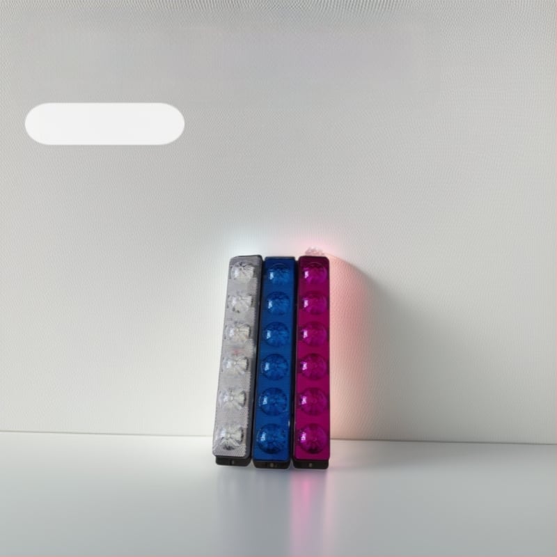 Duga LED traka za signalizaciju, 12–24V, za kamione, s načinom blinkanja ili stalnog osvjetljenja, izuzetno svijetla