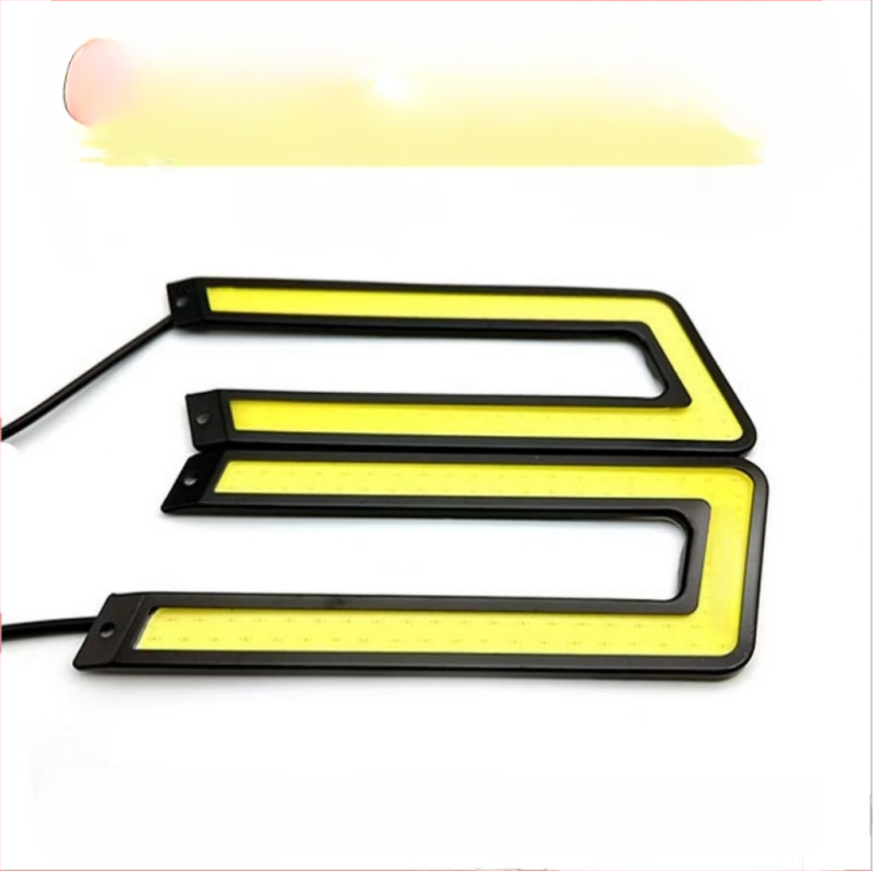 U-obliku COB LED dnevna svjetla za automobile, visoka svjetlost, velika snaga
