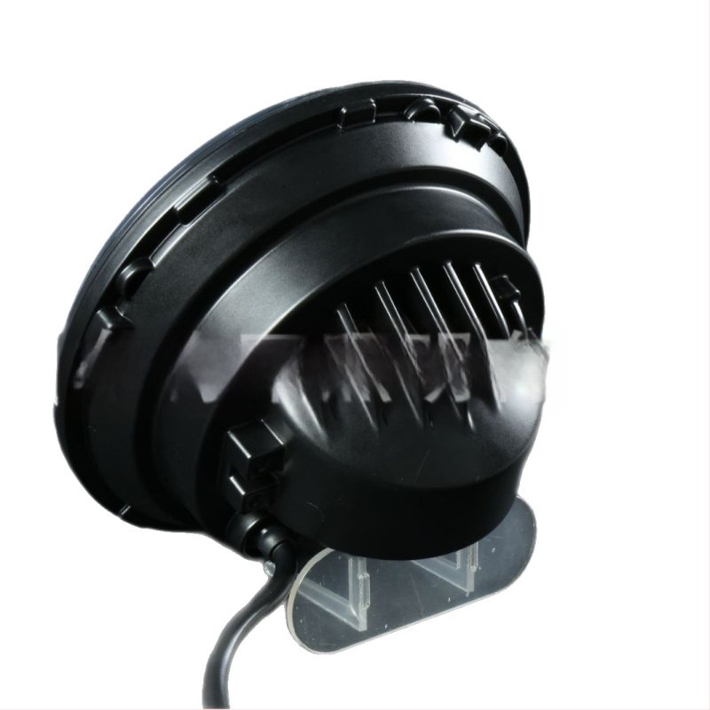 LED фар за Wrangler с висок и нисък лъч, дневен светлинен сигнал и RGB светлинен пръстен, модел OL-2072R, 50W 12V