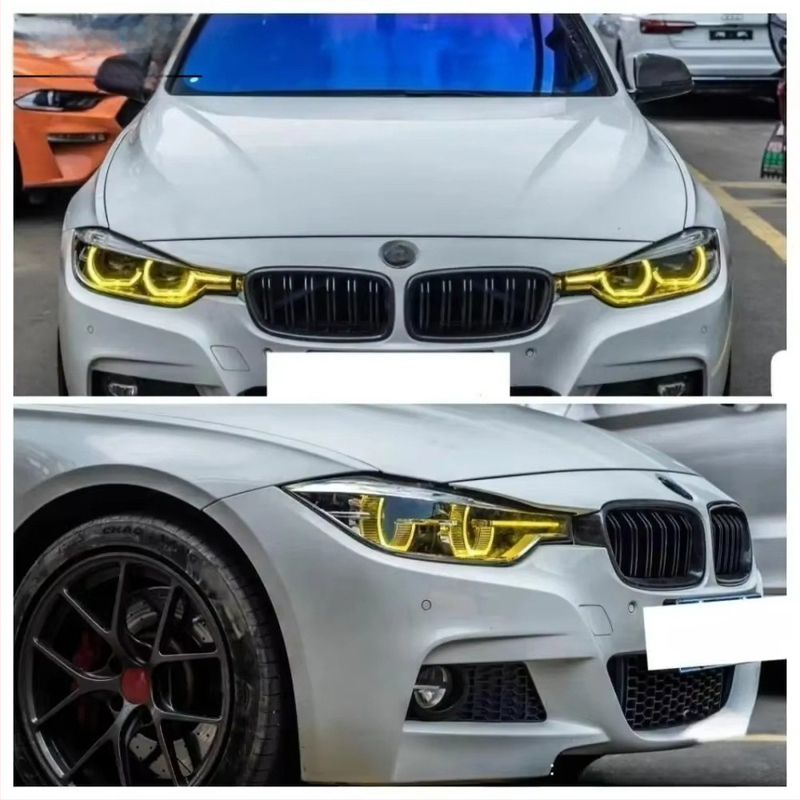 BMW 3. serije F30/F31/F35 2016-2019 žuta dnevna svjetla - promjena boje