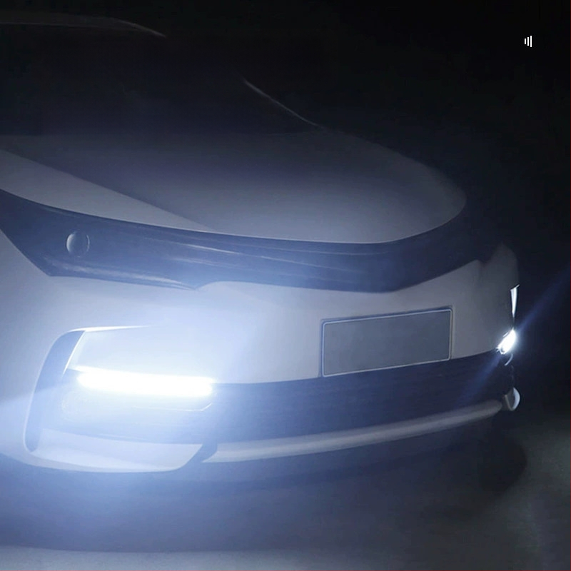 LED dnevna svjetla za automobil, univerzalna dekorativna svjetla prednje rešetke, 6 LED, 12V
