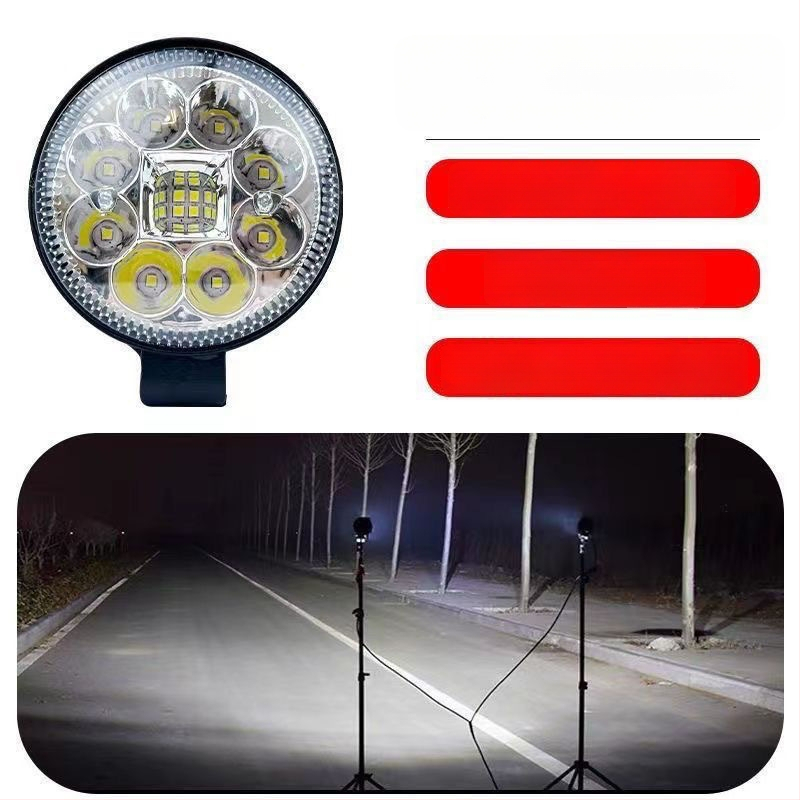 LED reflektor za kamion, vodootporan, 12V–24V, 5W, visoke jačine svjetla, stražnje svjetlo za vožnju unatrag