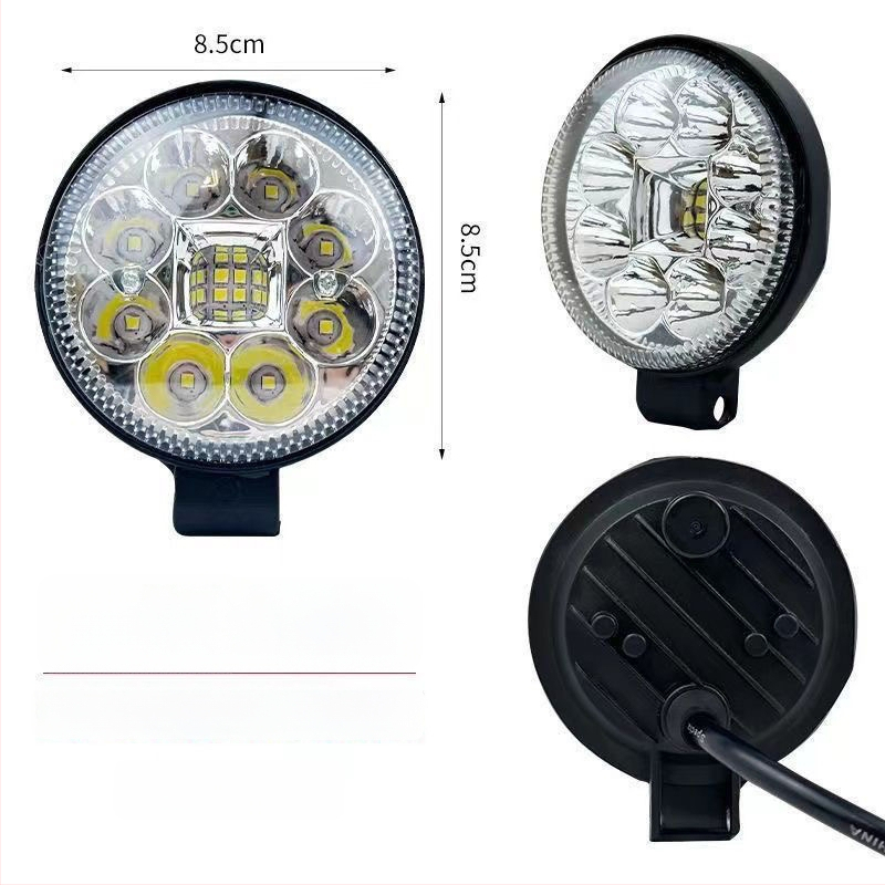 LED reflektor za kamion, vodootporan, 12V–24V, 5W, visoke jačine svjetla, stražnje svjetlo za vožnju unatrag