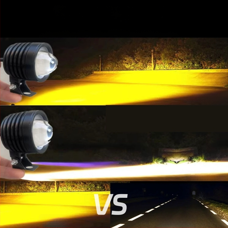 LED reflektor s fisheye lećom za motocikle i električna vozila, 18W, IP67, aluminij