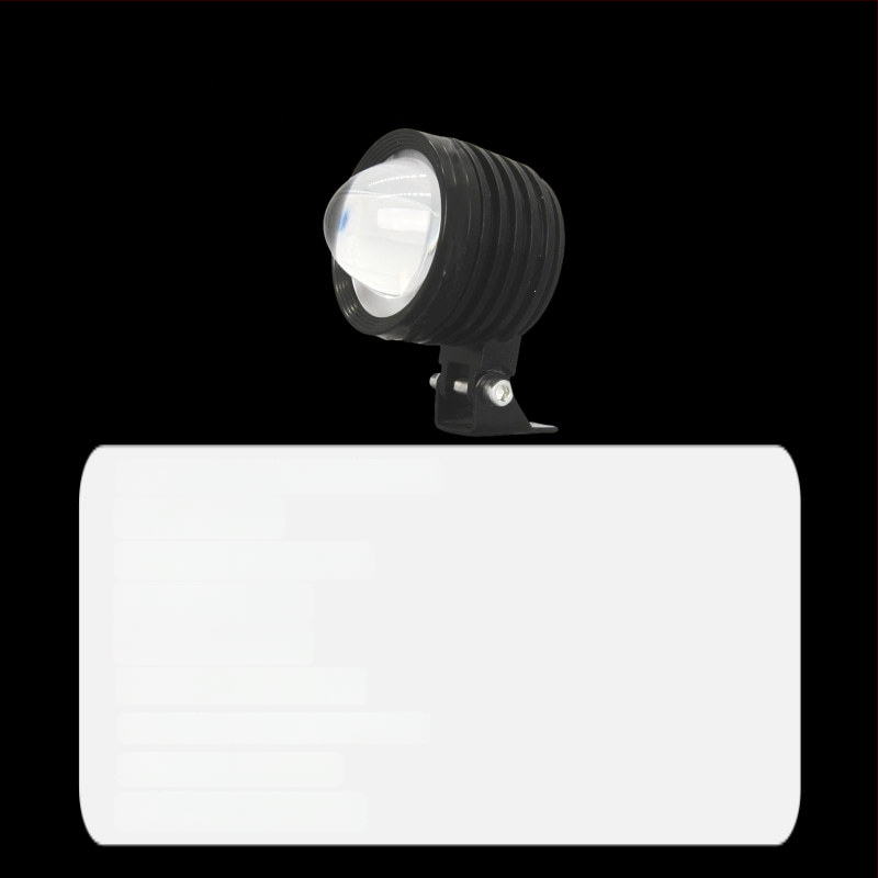 LED reflektor s fisheye lećom za motocikle i električna vozila, 18W, IP67, aluminij